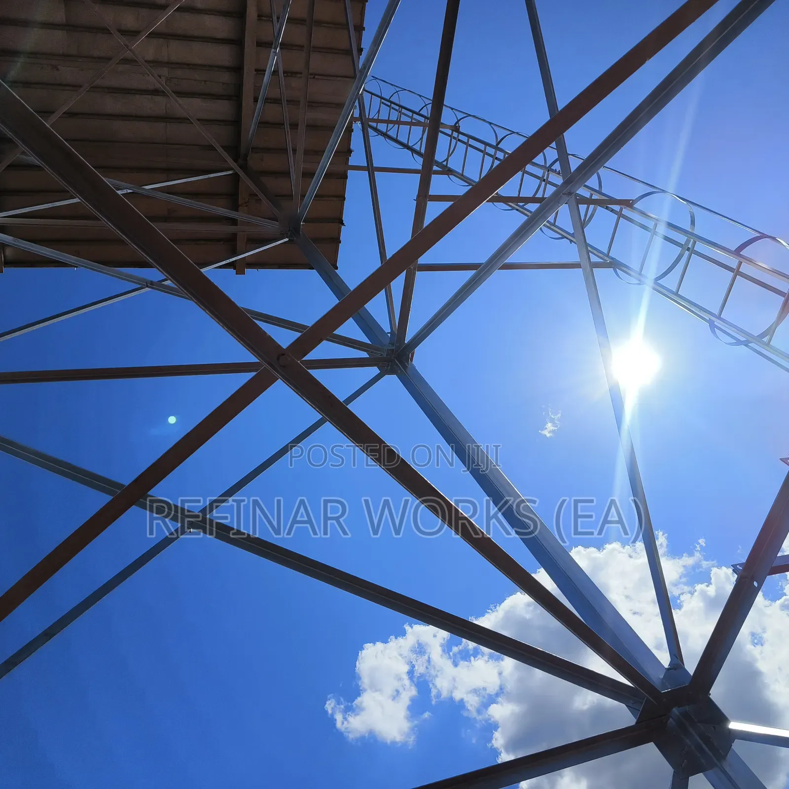 Corrosion-resistant Water Tower Construction In Kenya