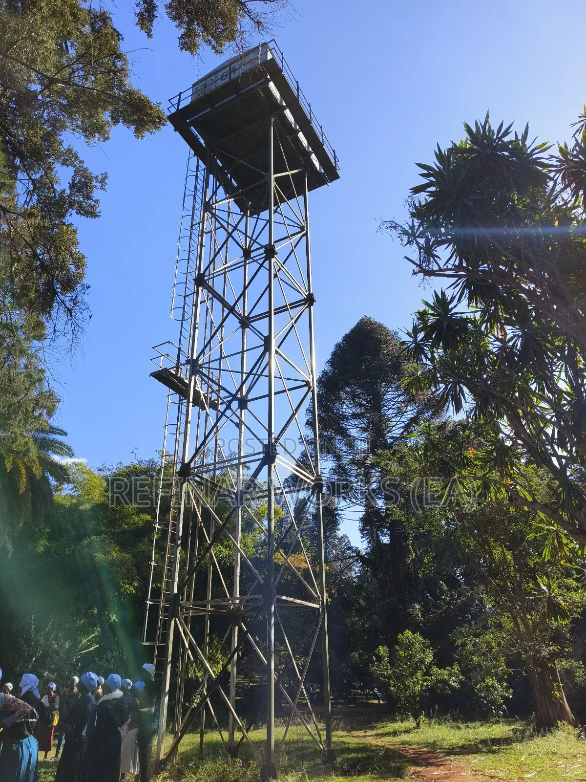 Corrosion-resistant Water Tower Construction In Kenya