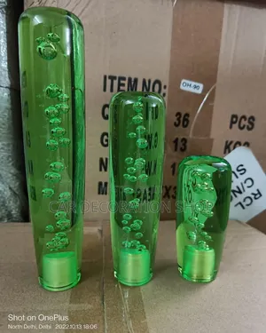 Green Clear Bubble Gear Knob 10/15/20cm 1700-2800