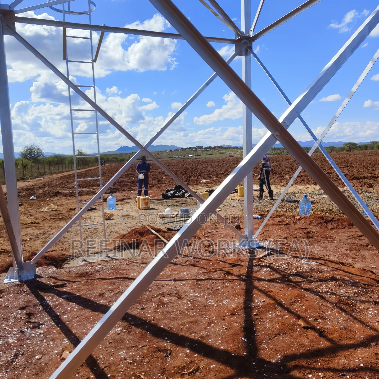 High-quality Steel Water Towers In Thika, Nairobi & Kenya