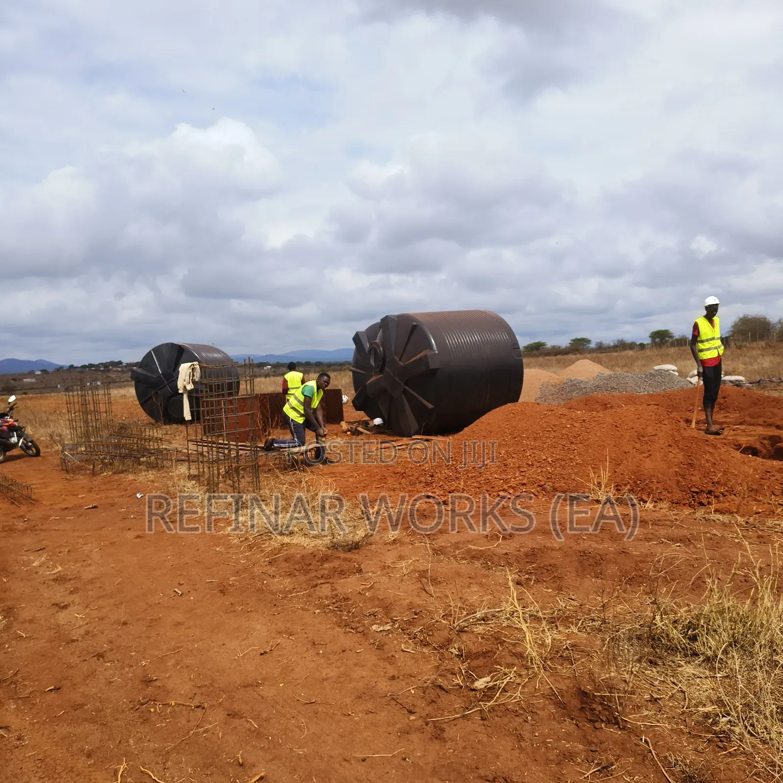 High-quality Steel Water Towers In Thika, Nairobi & Kenya