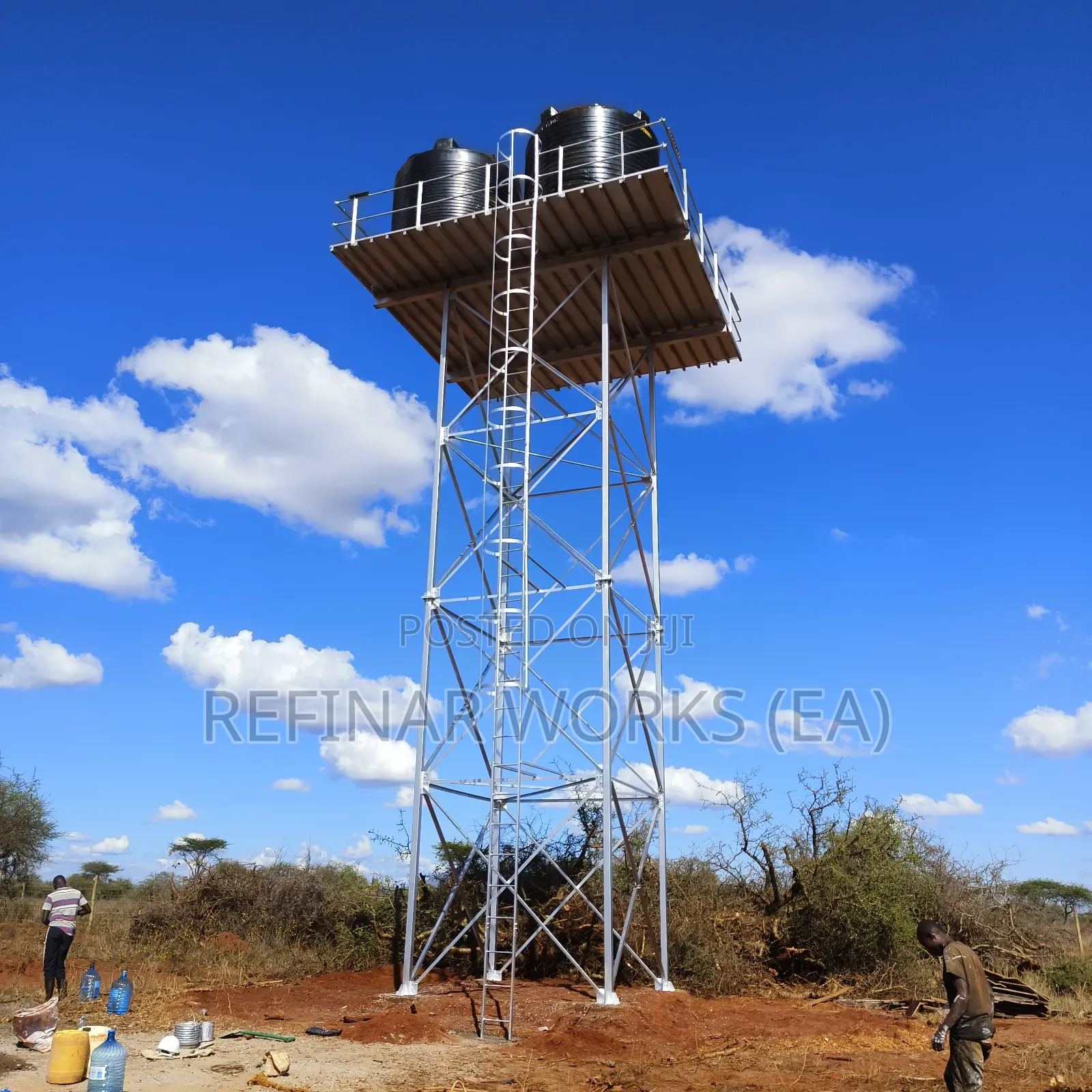 High-quality Steel Water Towers In Thika, Nairobi & Kenya
