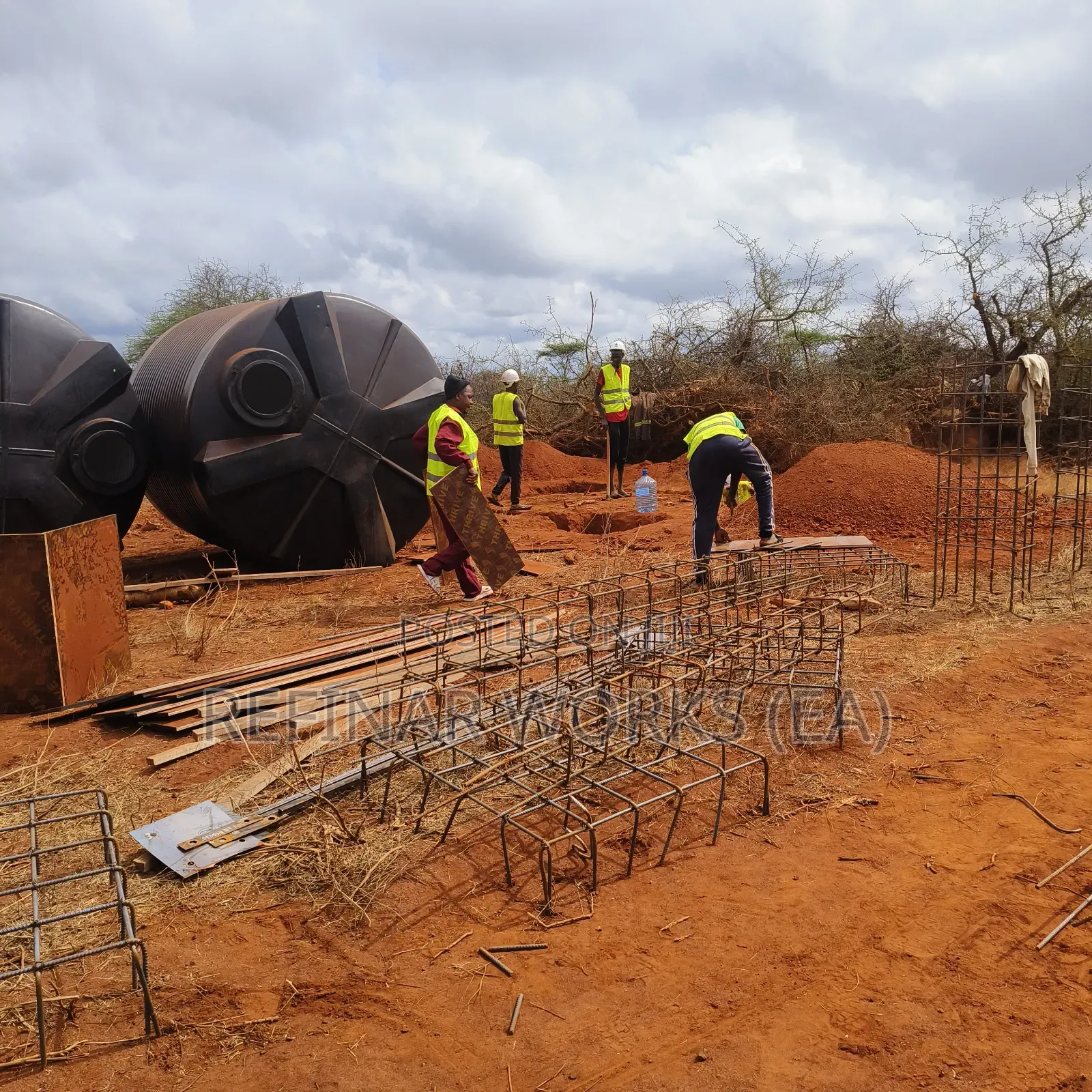 High-quality Steel Water Towers In Thika, Nairobi & Kenya