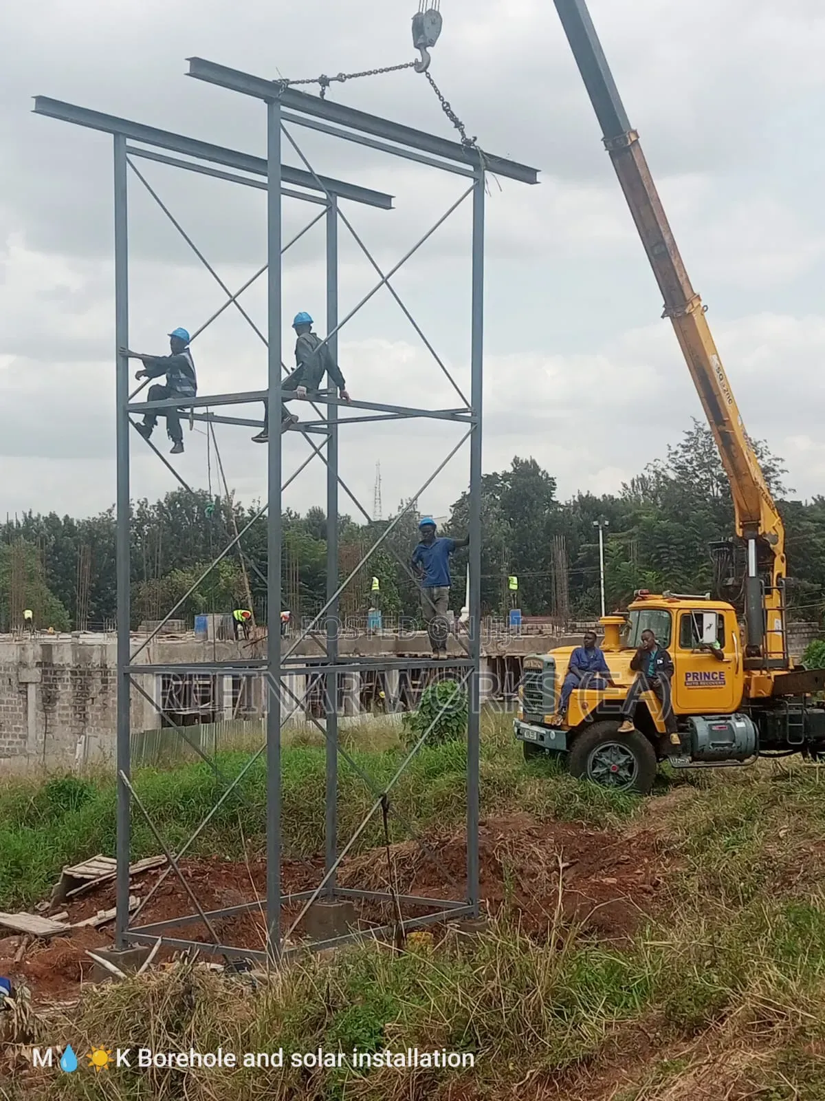 High-quality Steel Water Towers In Thika, Nairobi & Kenya