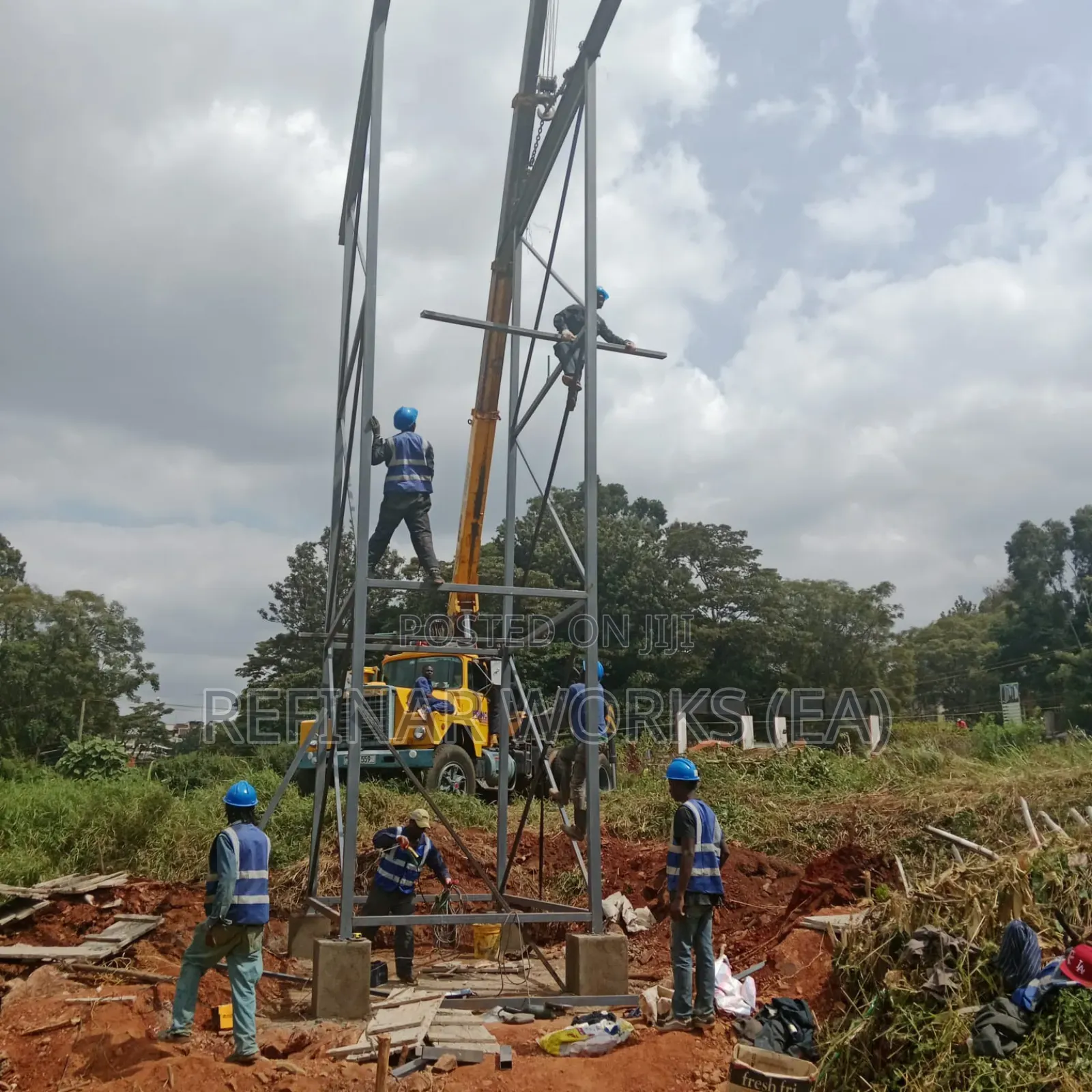 High-quality Steel Water Towers In Thika, Nairobi & Kenya