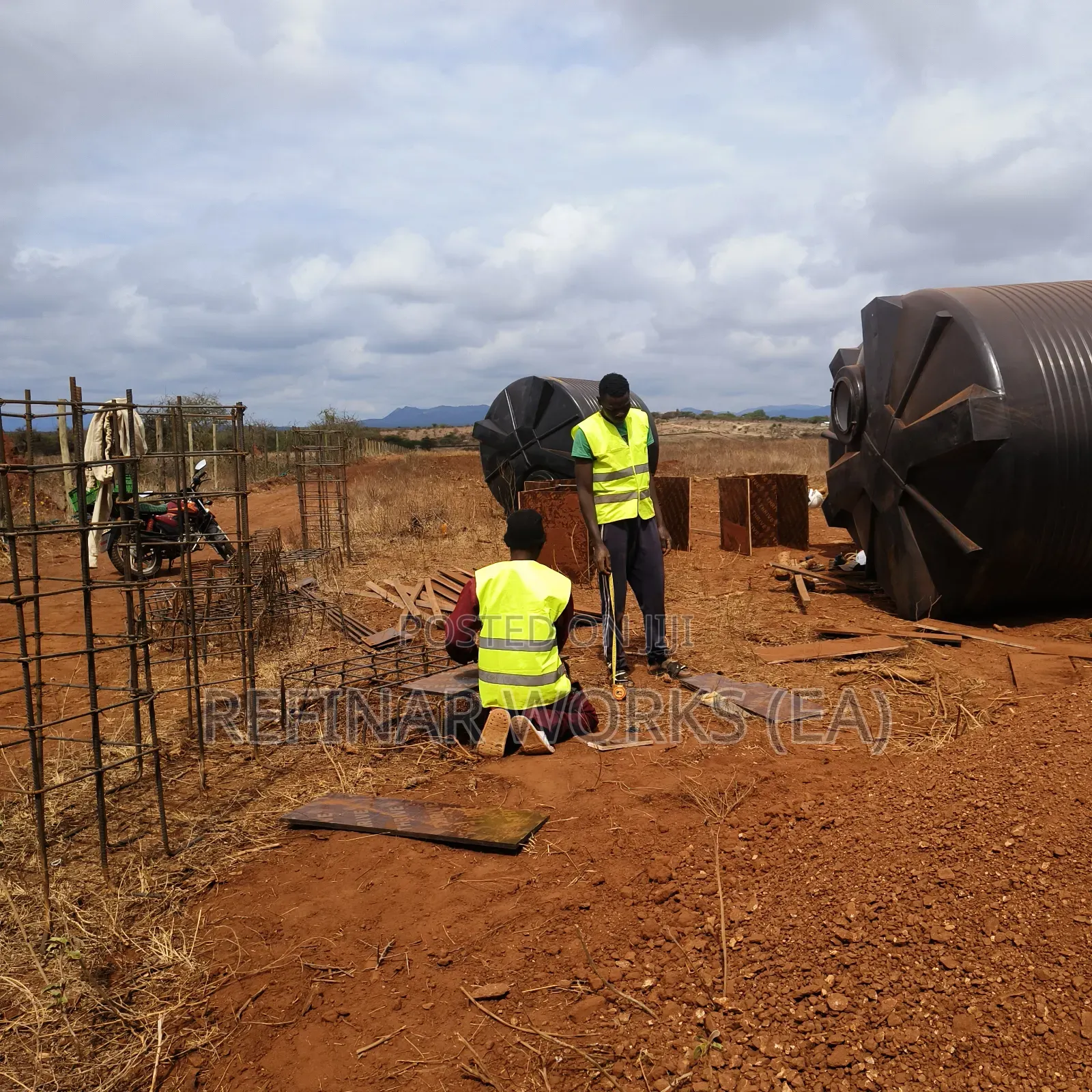 High-quality Steel Water Towers In Thika, Nairobi & Kenya
