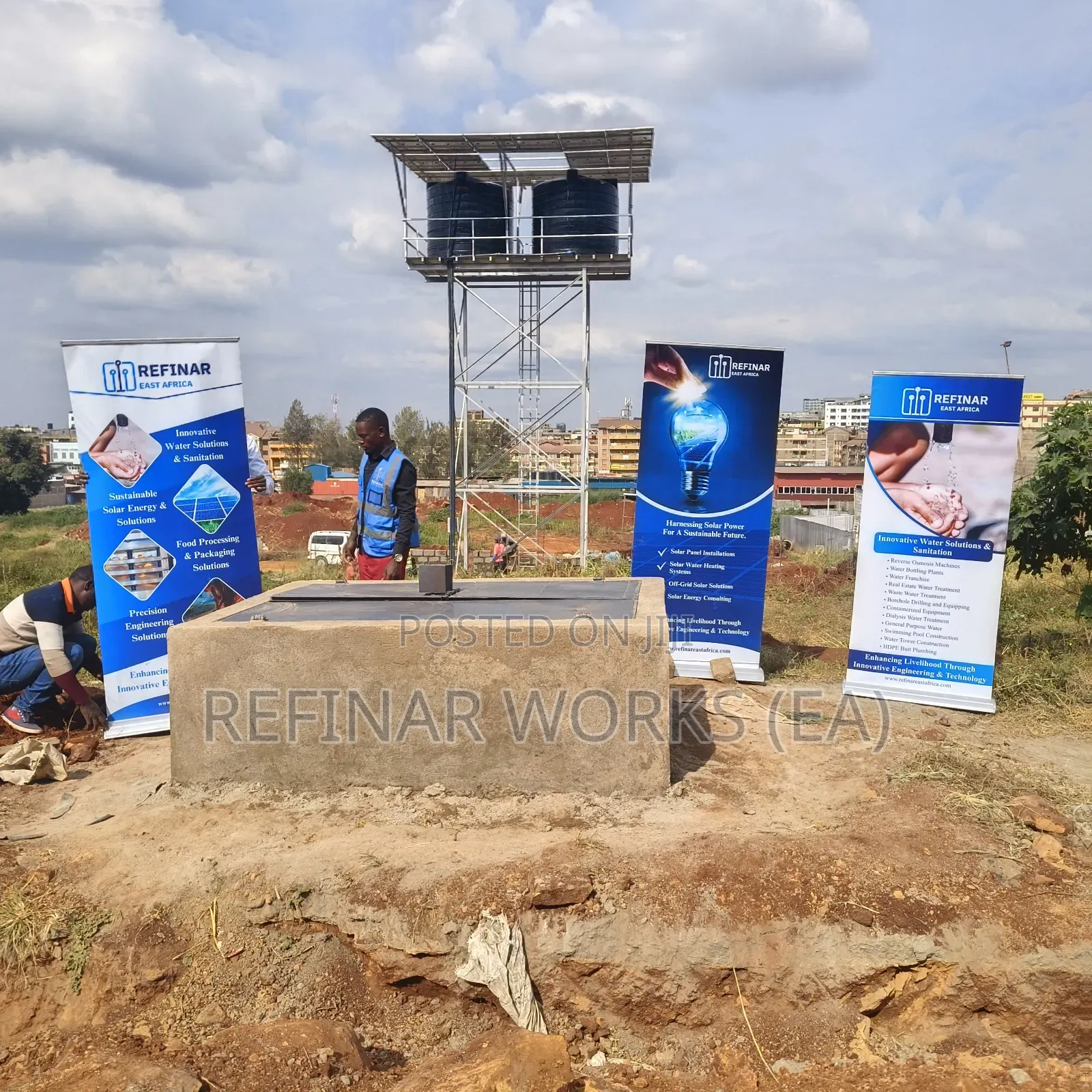 Reliable Water Supply With Our Water Towers