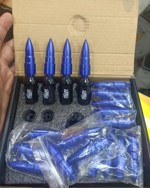 Blue 20pcs Slim Blox Bullets Nuts - main view