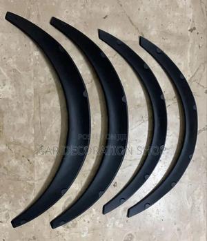 Saloon Car Flexible Wheel Fenders 4pc Body Kit - thumbnail 2