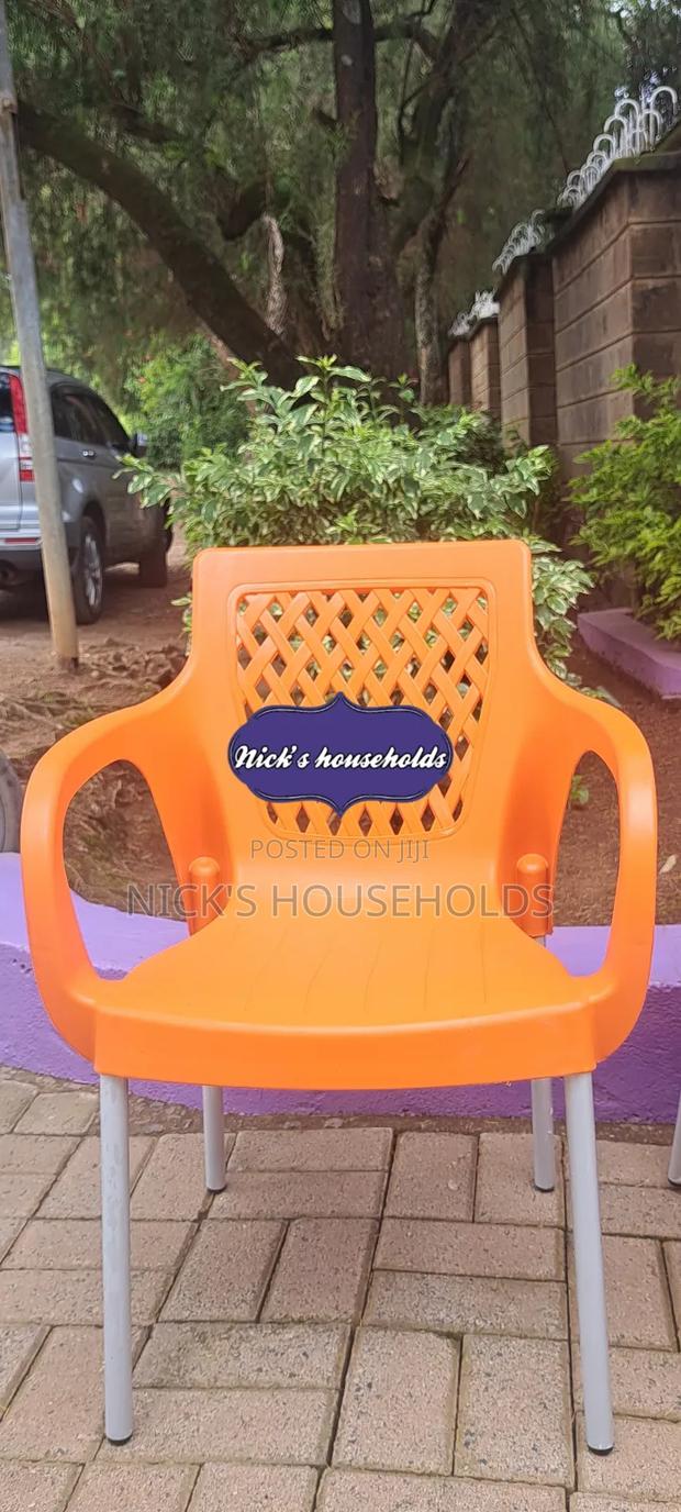 Comfortable Orange Plastic Chair