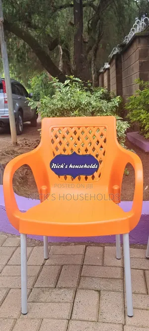 Comfortable Orange Plastic Chair