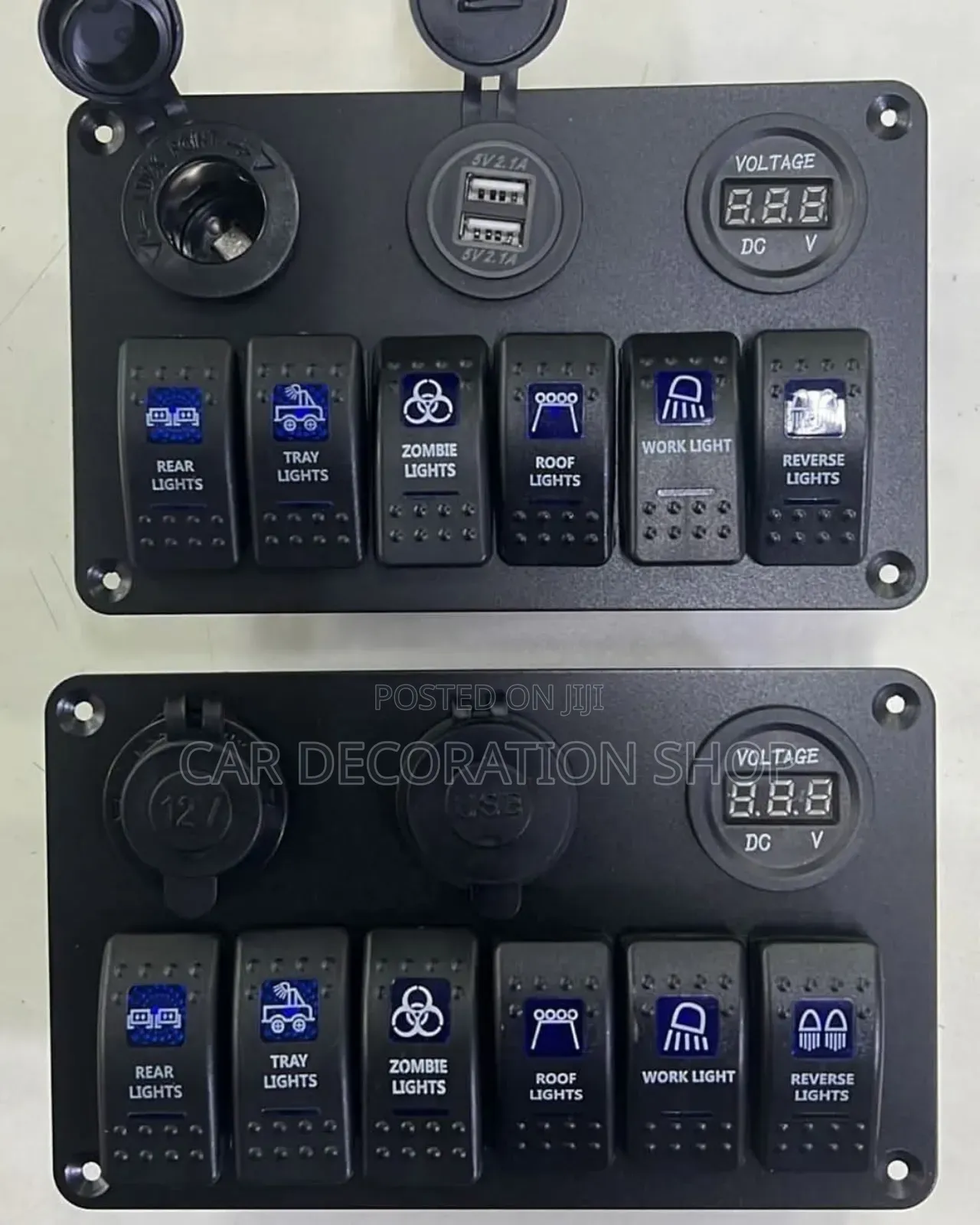 New 6gang Toggle Switch Panel With 2 Usb Ports
