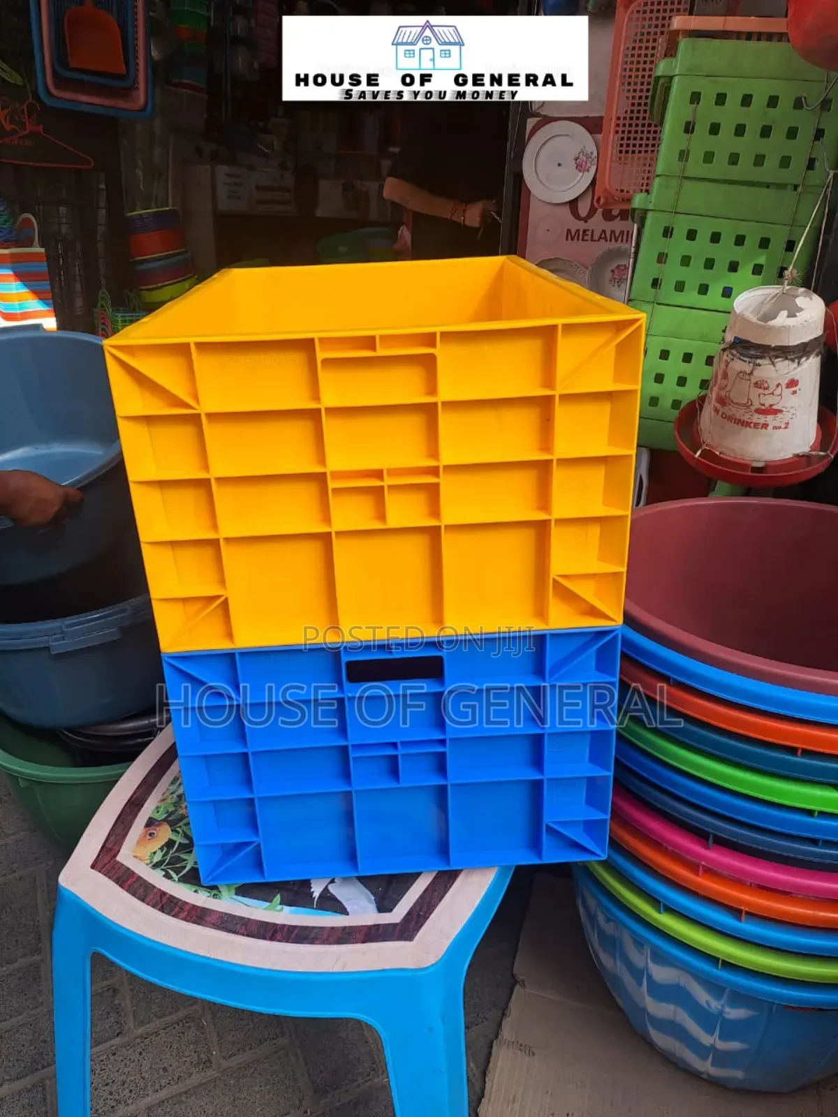Heavy Duty Extra Large Plastic Crates Best Quality Crates