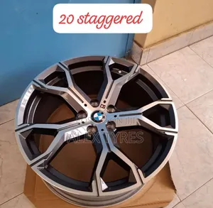 Size 20 Inches BMW Staggered Rims Set