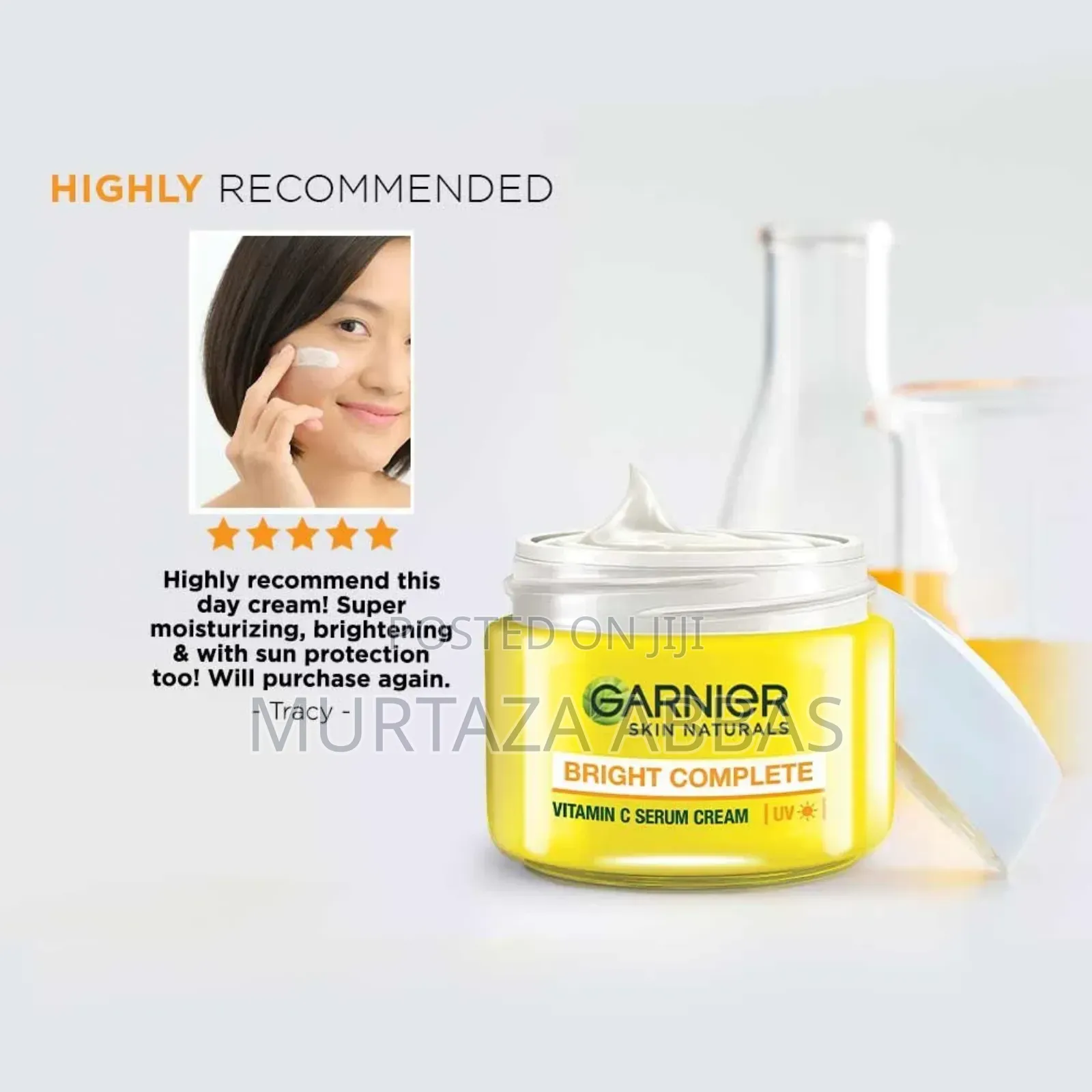Garnier Vitamin C Serum Cream+ Uv Protection