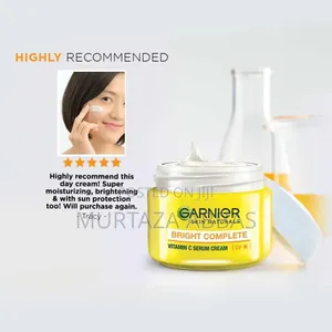 Garnier Vitamin C Serum Cream+ Uv Protection