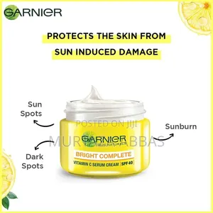 Garnier Vitamin C Serum Cream+ Uv Protection
