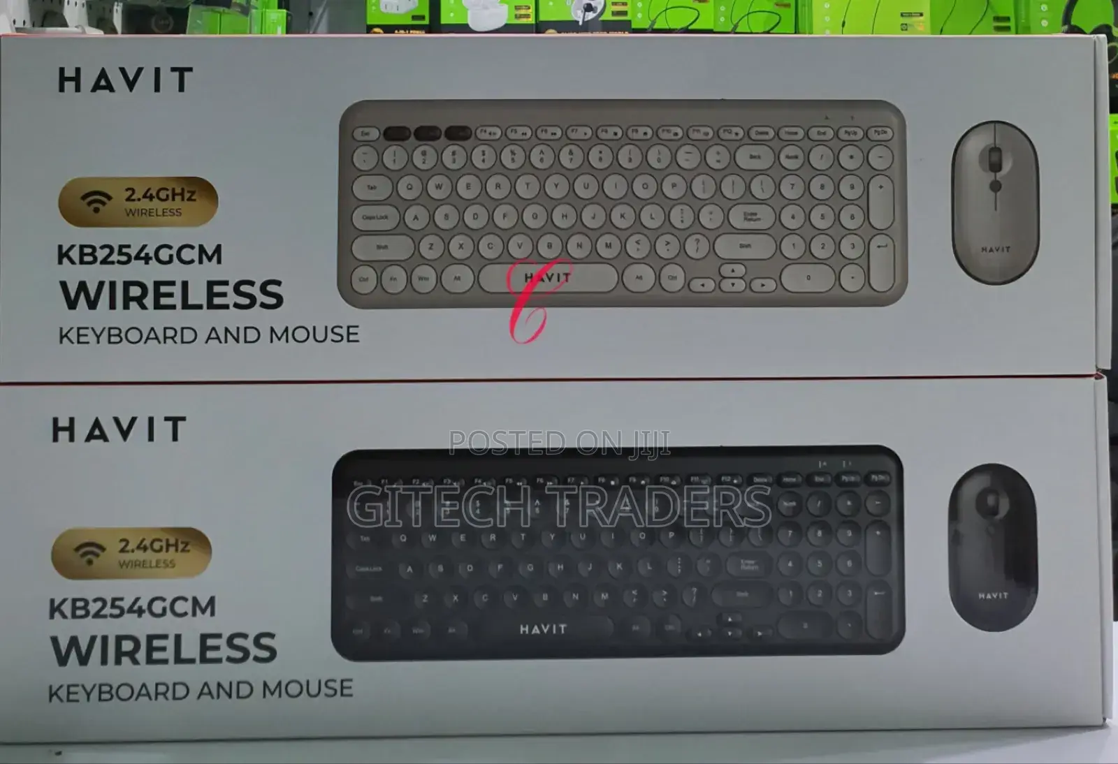 Havit Kb254gcm Wireless Keyboard and Mouse