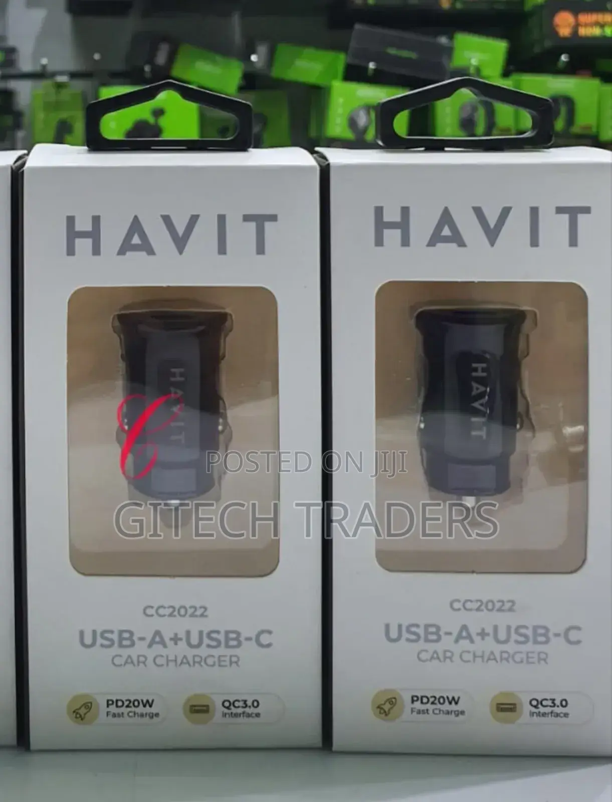 Havit Cc2022 Pd *20w* Fast Car Charger Available
