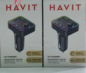 Havit Hv-Fm819bt Bluetooth Car Fm Transmitter