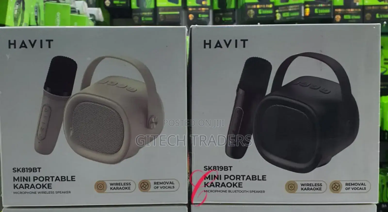 Havit Sk819bt Mini Portable Karaoke Bluetooth Speaker