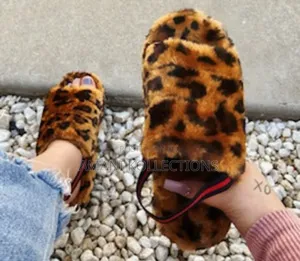 Fluffy Faux Far Slides