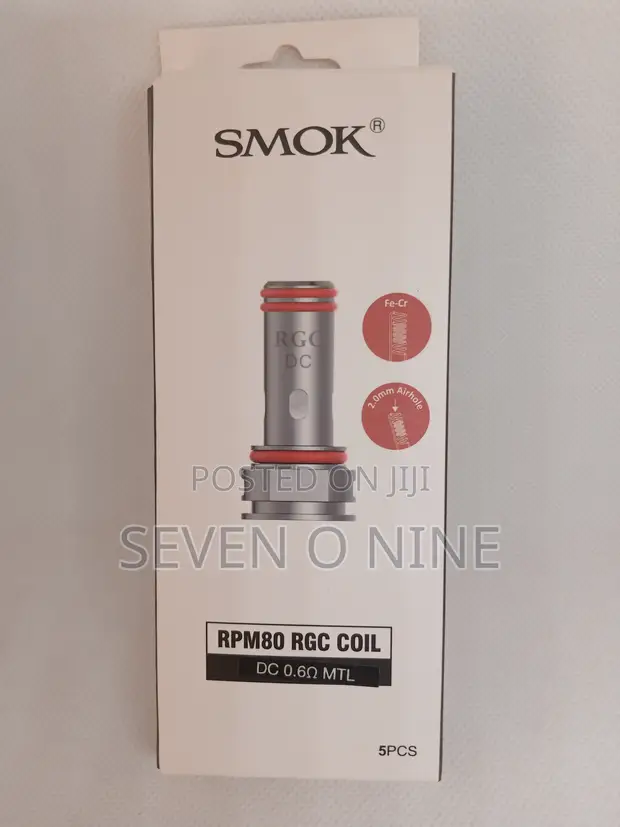 Smok Rpm 80 Rgc Pod SMOK RPM80 RGC Mesh & RBA Replacement Coils Smok RPM 80  RGC Replacement Coils for sale - Seven O Nine Price: KSh 999 on Jiji.co.ke  [Nairobi Central]