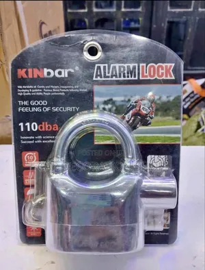 Alarm Silver Antitheft Home Padlock