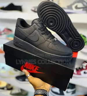 Unisex Airforce 1 Black and White