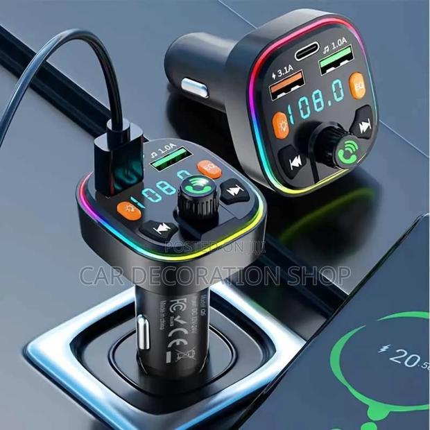 Bluetooth Handsfree Modulator With Multicolored Lights