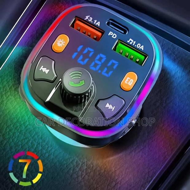 Bluetooth Handsfree Modulator With Multicolored Lights - thumbnail 3