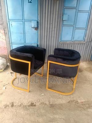 Manicure Seats or Styling Seats, Gold, Black - thumbnail 2