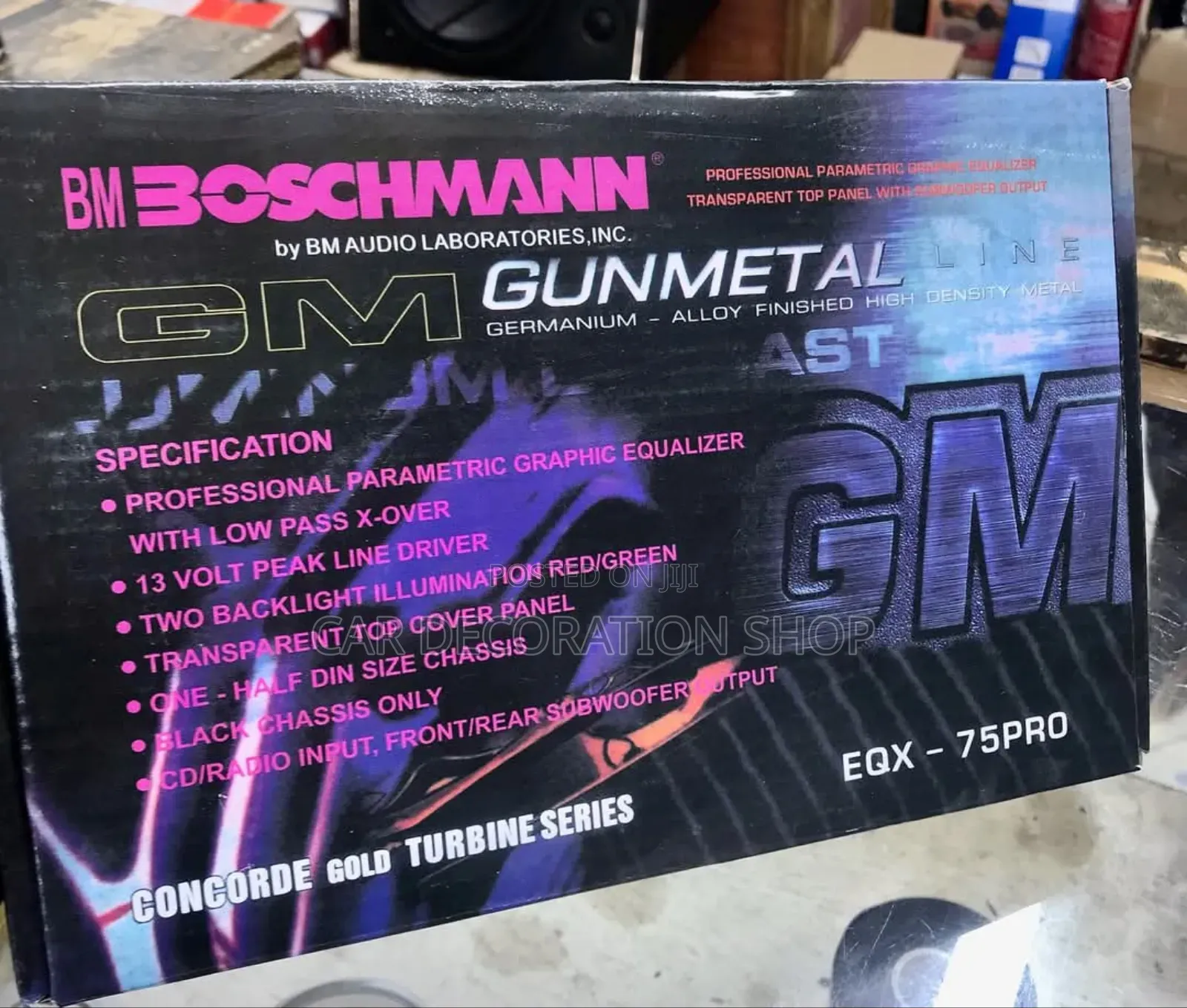 Brand New Generic Boschman Equalizer With Subwoofer Output