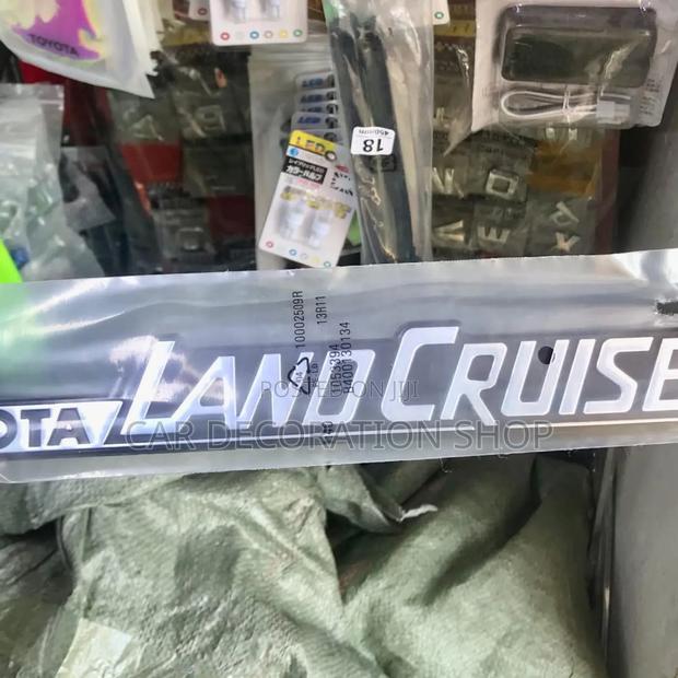Toyota Land Cruiser Decal Badge