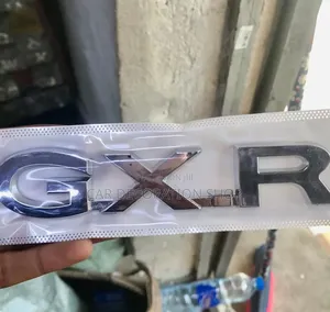 GXR Chrome Decal Badge