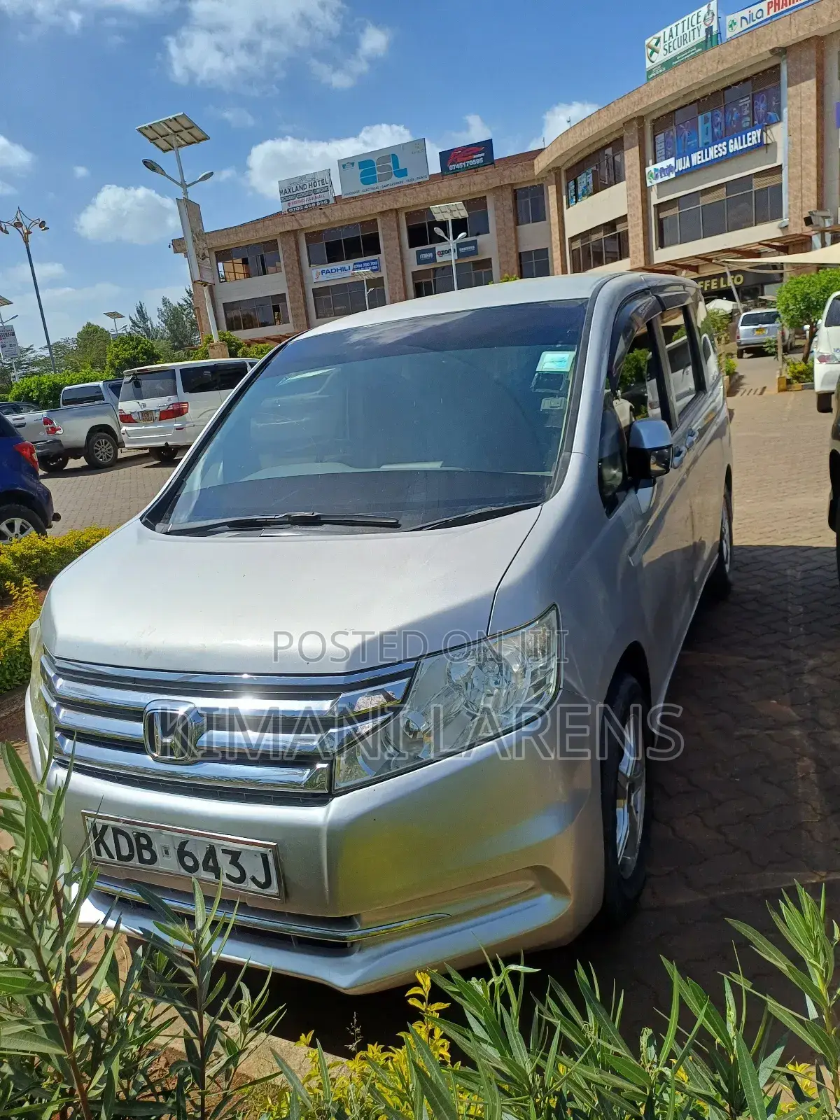 Honda Stepwgn 2014 Silver