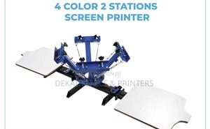 4 Color 2 Stations Screen Printer - thumbnail 2