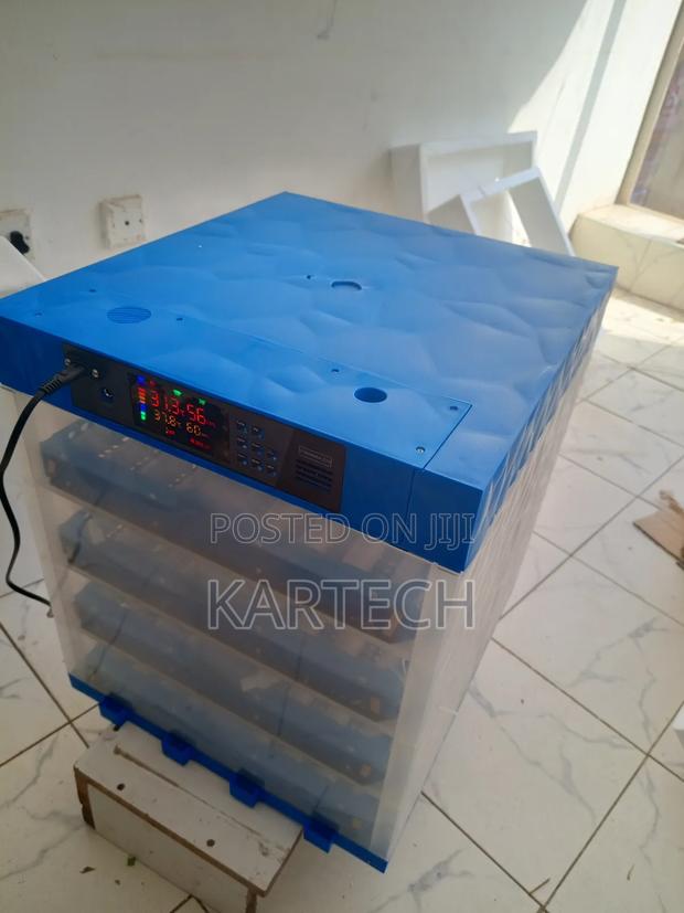 256 Eggs Automatic Incubator Ac/Dc With Temperature Control - thumbnail 2