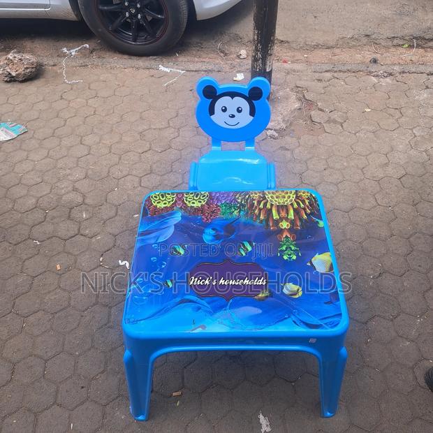 Children Micky Mouse Plastic Chair With a Plastic Table Set - main view