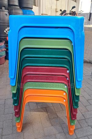 Maroon Plastic Kids Table - thumbnail 2