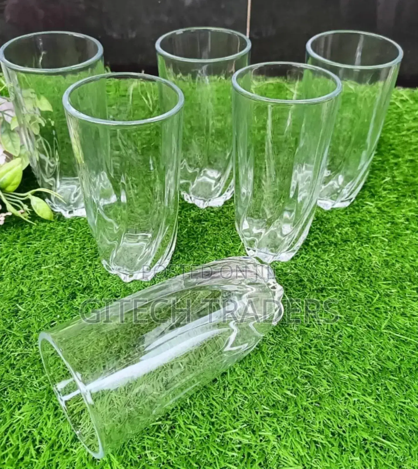 *A Set of 6pcs Water / Juice Glass*
 Capacity 340ml