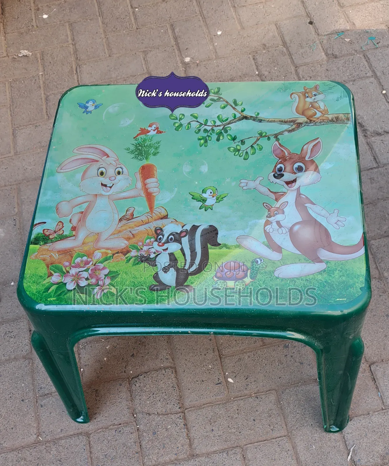 Children Plastic With Nature's Theme
