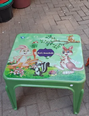Beautiful Kids Square Plastic Table