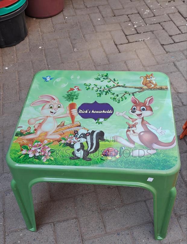 Beautiful Kids Square Plastic Table - thumbnail 5