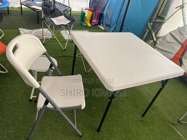 Brand New Quality Foldable Table and Chair High - thumbnail 2