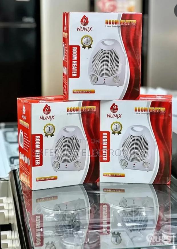 Nunix Room Heater With Fan (2 Heat Setting)