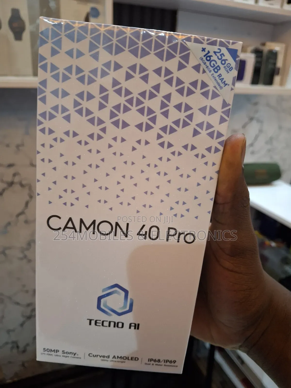 New Tecno Camon 40 Pro 256 GB Black