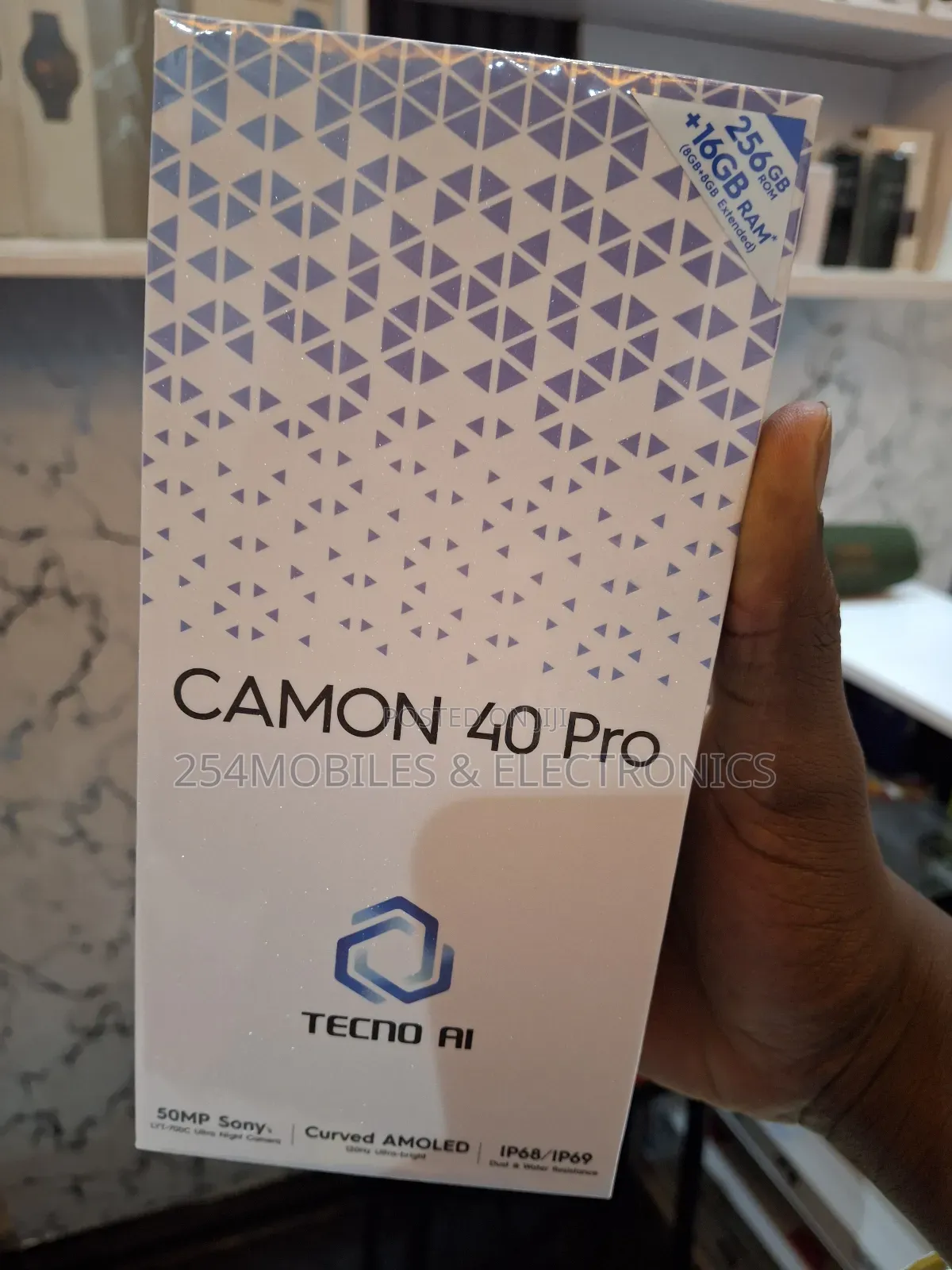 New Tecno Camon 40 Pro 256 GB Black