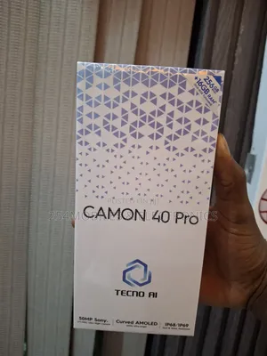 New Tecno Camon 40 Pro 256 GB Black