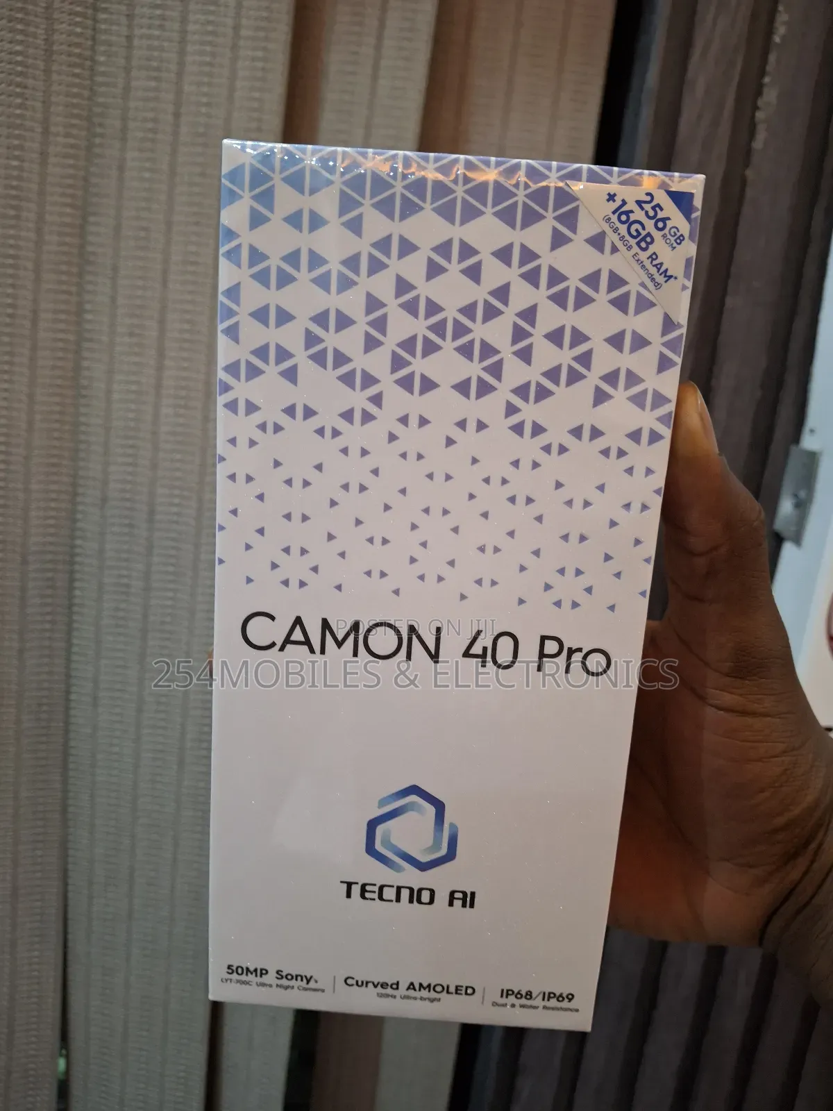 New Tecno Camon 40 Pro 256 GB Black